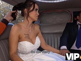 Brides in wedding-themed porn videos